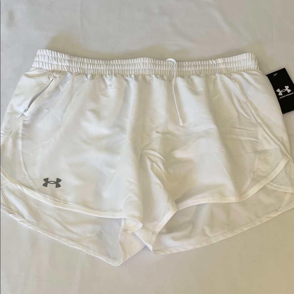 Under Armour Women's Athletic White Shorts